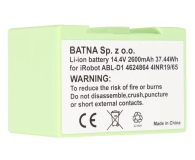 ExtraLink Bateria do odkurzacza Roomba E5/E6/I7 2600mAh - 1597347 - zdjęcie 5